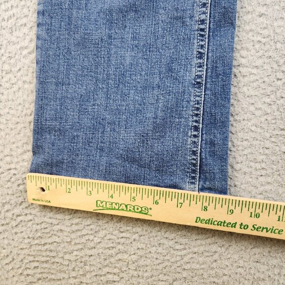 Tommy Hilfiger Jeans Women's 10S Blue Hope Bootcut Curvy Denim Pants Stretch - Picture 9 of 11